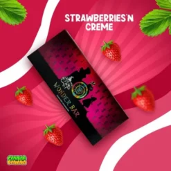 Wonder Bar Mushroom Chocolate Strawberries ‘N Creme. This is the highest quality psilocybin chocolate bar on the market. Made by extracting the psilocybin from mushrooms. This allows for a much pure high. Wonder bar chocolate eliminates the upset stomach feeling users get from digesting mushrooms