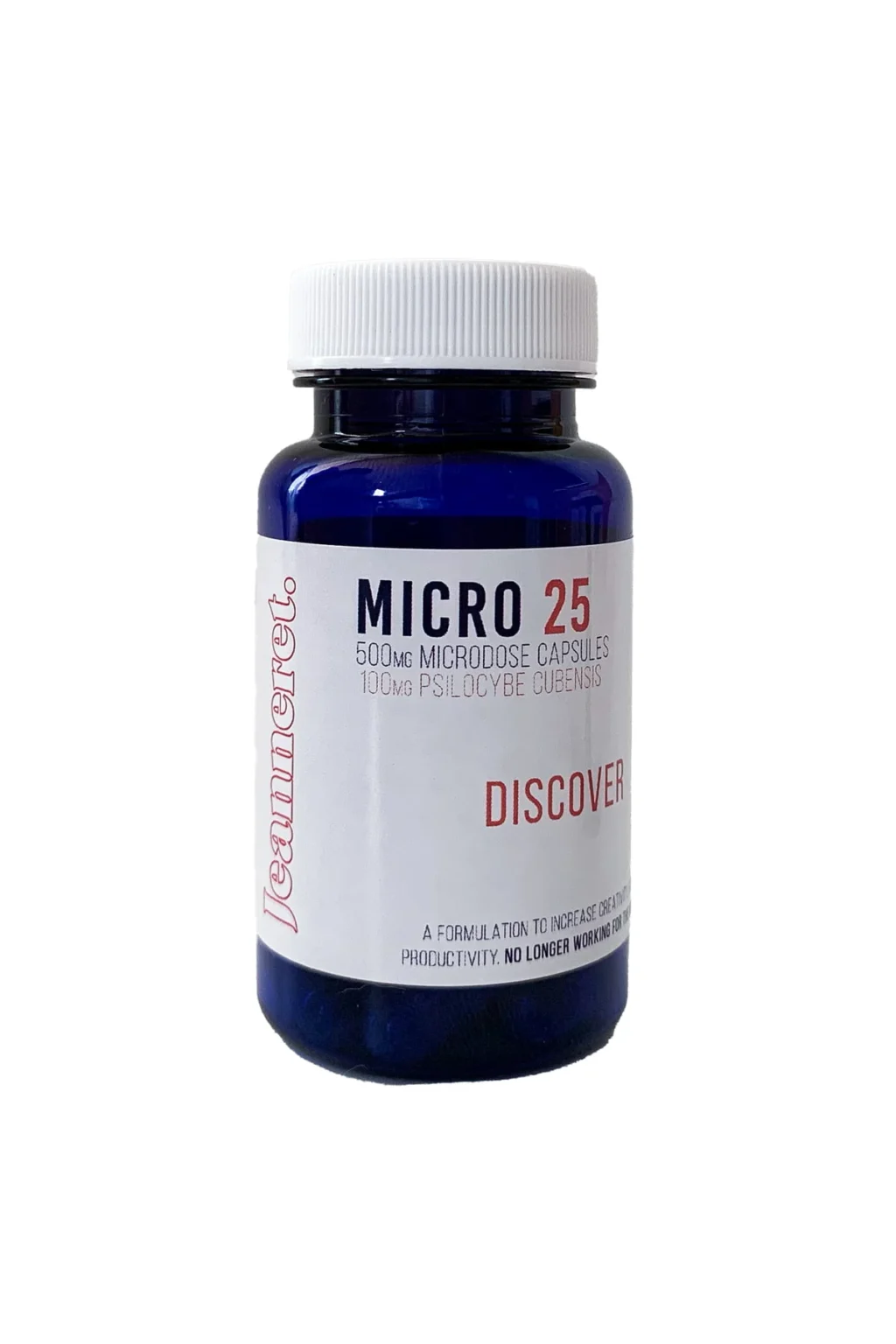 Jeanneret Botanical Micro 25 Discover model premium specialty supplement container